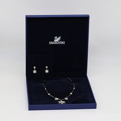 スワロフスキー ネックレス ピアス セット SWAROVSKI 1043373 - メルカリ