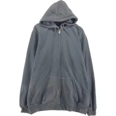 古着 カーハート Carhartt ORIGINAL FIT スウェットフルジップパーカー メンズL相当/eaa492182