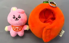 【中古】キーホルダー COOKY(ジョングク) ベビー 着ぐるみキーリング(ORANGE PARTY) 「BT21」