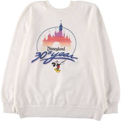 古着 80年代 ディズニー Disney MICKEY MOUSE ミッキーマウス キャラクタースウェットシャツ トレーナー メンズXL相当/eaa501498