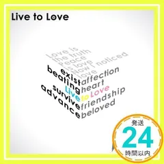 Live to Love (完全限定生産盤) [CD] BugLug_02