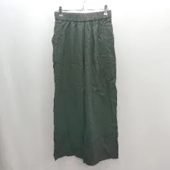 ◇ ⊂◎●未使用● GLOBAL WORK グローバルワーク ウエストゴム ワイドパンツ サイズL ブラック レディース E  【1502060017657】