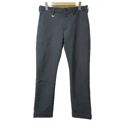 ユニフォームエクスペリメント uniform experiment 19ss 4WAY STRETCH CROPPED PANTS クロップド パンツ UE-190031 ナイロン 2 M相当 黒 ブラック Xのサムネイル