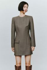 新品未使用ZARA(ザラ)ライトブラウンミニワンピース 新品未使用ZARA(ザラ)ライトブラウンミニワンピース - メルカリ