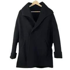 ヨウジヤマモト　レディースジャケット　2サイズ　Mサイズ ブラック ヨウジヤマモト ファムYohji Yamamoto FEMME ウールギャバ