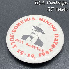 缶バッジ アメリカ 輸入 雑貨 ビンテージ 『 1984年 US
