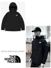 THE NORTH FACE M'S GO MOUNTAIN JACKET ノースフェイス ナイロンジャケット マウンテンパーカー 防風ジャケット アウトドア ブラック色 海外限定