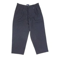DESCENDANT DC-3 | Wide コーデュロイ DESCENDANT/DC-3 CORDUROY TROUSERS (BLACK)