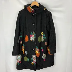 Lascolinas エンブロイダリー　コート　裏キルティング　№812-5604　06110907　02　難ありのサムネイル