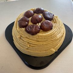 和栗モンブラン5号（15センチ）冷凍スイーツ　誕生日ケーキ　パーティサイズ