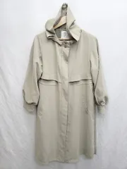 ◇ MAJESTIC LEGON マジェスティックレゴン 長袖 ロング コート サイズＭ グリーン系 レディース P  【1406180039059】のサムネイル