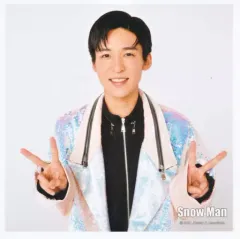【中古】生写真(ジャニーズ) Snow Man/目黒蓮/サイズ(89×89)/「Johnny’s Countdown 2021-2022 ジャンボうちわ」ましかくフォト
