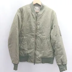 ◇ ⊇ nano universe ナノ ユニバース 長袖 中綿ブルゾン サイズ表記なし カーキ レディース E  【1503060050439】