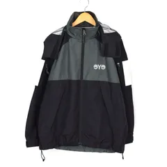 アイ ジュンヤワタナベマン eye JUNYA WATANABE MAN 18AW AD2018 REFLECTIVE HOODED マウンテンパーカー ジャケット S 黒 カーキ WB-J902のサムネイル