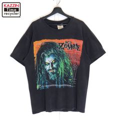 90s USA製 vintage ロブ・ゾンビ Rob Zombie Hellbilly Deluxe バンドＴシャツ メンズ 表記Lサイズ