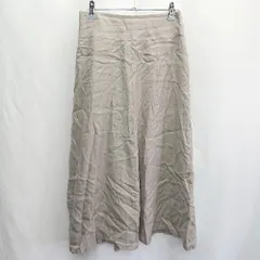 ◇ ⊂ JOURNAL STANDARD ジャーナルスタンダード ロング フレア スカート サイズ36 グレージュ レディース E  【1412260037389】