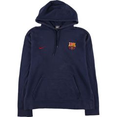古着 ナイキ NIKE FCB FCバルセロナ スウェットプルオーバーパーカー メンズXL相当/eaa468268