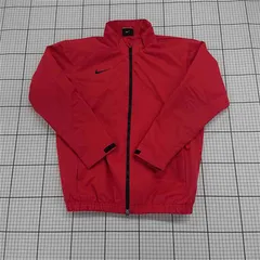 ◇ ⊇ NIKE ナイキ スタンドカラー 長袖 ダブルジップ ジャケット サイズL レッド系 レディース E  【1509180010407】