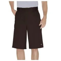 5/Dark Brown [DB]dic-03　/ #42283ワークパンツ メンズ 短パン チノパン ハーフパンツ ディッキーズ Dickies LOOSE FIT作業着 無地