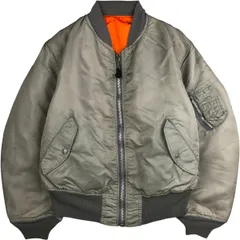 古着 ~90年代 民間品 アルファ ALPHA MA-1タイプ 中綿入り ミリタリー フライトジャケット USA製 メンズL相当 ヴィンテージ/eaa591190