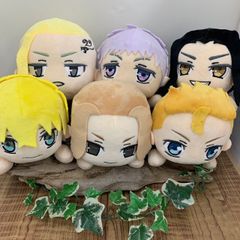 東京リベンジャーズ　寝そべりぬいぐるみS 各種　花垣武道・佐野万次郎・龍宮寺堅・場地圭介・松野千冬・三ツ谷隆