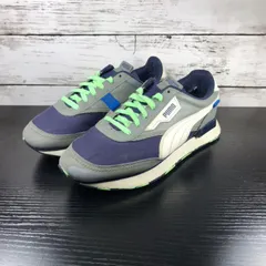 PUMA FUTURE RIDER DYSTOPIA フューチャー ライダー ディストピア ネイビー マルチカラー 23.5cm レディース スニーカー 374037-01 L00004