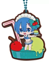 【中古】雑貨 レムA ラバーマスコット 「ガシャポンくじ Re：ゼロから始める異世界生活あそーと レム＆ラム6」 B賞