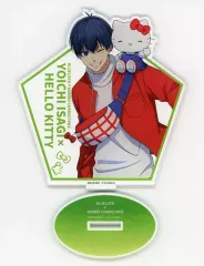 【中古】アクリルスタンド・アクリルパネル 11.潔世一×ハローキティ(描き下ろしイラスト/バストアップデザイン) キャラアクリルフィギュア 「ブルーロック×サンリオキャラクターズ」
