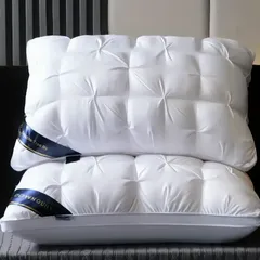 安眠枕 快眠まくら 洗える枕 低反発 高反発 肩こり解消 いびき防止 首の負担軽減 横向き寝対応 睡眠サポート 柔らか素材 通気性抜群 カバー取り外し可能 抗菌 防臭 衛生的 快適な寝心地 睡眠改善 枕 ホテル仕様 高級 ふわふわ ボリューム満点 快眠グッズのサムネイル