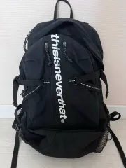 極美品 thisisneverthat ブラック バックパック リュック thisisneverthat バックパック リュックサック ブラック - メルカリ