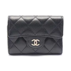 シャネル CHANEL キーケース マトラッセ ブラック キャビアスキン(グレインドカーフ) マトラッセ 4連キーケース レディース Used Aのサムネイル