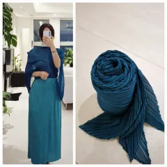 ふ*～様 PLEATS PLEASE プリーツ 大判 ショール ストール バイカ PLEATS PLEASE ISSEY MIYAKE 大判プリーツストール