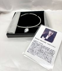 ロザリオ メンネッラ ネックレス （チェーンSILVER925 STERLING刻印）（トップ K18WG D002 003刻印）M-1140