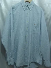 90s ビンテージPolo Ralph Lauren ポロラルフローレン BIG SHIRT ボタンダウン BD シャツ  サイズ M メンズ トップス