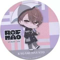 【中古】マグカップ・湯のみ 加賀美ハヤト(ミニキャラ/雨ver.) ランダムコースター 「にじさんじ ROF-MAO×animatecafe 第二弾」 メニュー注文特典