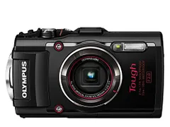 【中古】OLYMPUS デジタルカメラ STYLUS TG-4 Tough ブラック 1600万画素CMOS F2.0 15m 防水 100kgf耐荷重 GPS+電子コンパス&内蔵Wi-Fi TG-4 BLK qqffhabのサムネイル