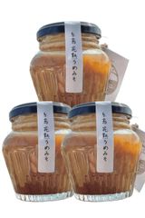 【 糸島げんき工房 】糸島完熟うめみそ 糸島産梅使用 梅風味万能調味料 無添加味噌 (125g×3個) [125g×3個]