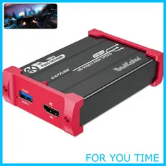 【特価商品】Basicolor キャプチャーボード 4K30FPSパススルー対応 キャプチャーボードSwitch対応1080P 60FPS キャプチャー ビデオキャプチャー USB3.0高速伝送 ゲームキャプチャー ドライバー不要 Switch PS4 PS3