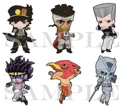 【中古】ストラップ(キャラクター) 全6種セット 「ジョジョの奇妙な冒険 第三部 スターダストクルセイダース ラバーストラップコレクション Vol.1」
