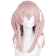 【数量限定】コスプレ ウィッグ 乾紗寿叶 耐熱 変装用ウィッグ ロング ピンク LAOBAO ツインテール コスチューム小物 パーティー ハロウィン 仮装 文化祭 イベント cosplay wig