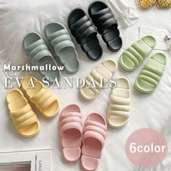 민트 베란다 슬리퍼 마시멜로 샌들 EVA 물세척 경량 속건 화장실 베란다 샌들 레이디스 맨즈 남녀 겸용 세련된 귀여운 파스텔 샤워 샌들 룸 슈즈 슬리퍼 씻을 수 있는 목욕 버스 슬리퍼^bm3