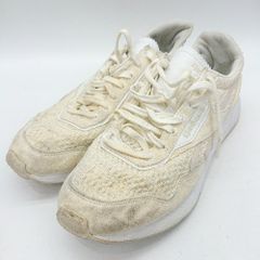 ◇ Θ Reebok リーボック スニーカー サイズ27.5 クリーム レディース E 【1412090050886】