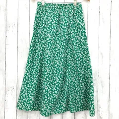 【 Lugnoncure 】ルノンキュール 小花柄マーメイドスカート グリーン フリーサイズ