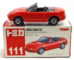 新品未使用】トミカ ユーノス ロードスター111 TOMY レトロ 赤箱