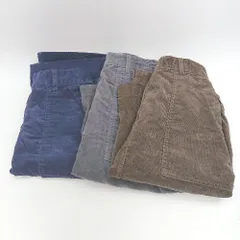 ◇ ⊇ 《 coen コーエン まとめ売り3点セット Sサイズ×2 Mサイズ1 コーデュロイスカート レディース 》 E  【1412090019739】