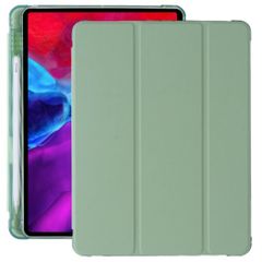 iPadケース mini6 8.3インチ ペンホルダー付 ミントグリーン 半透明