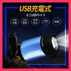 ★売れ筋★ 懐中電灯 LED ２個セット 強力 高輝度 充電式 小型 LEDライト 防水 軽量 持ち運び ミニ 懐中電灯 防災 登山 夜釣り キャンプ アウトドア