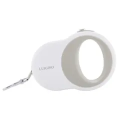 [ORSUN] 犬 リード 伸縮 5m 小型犬 中型犬 大型犬 長さ : 5メートル パステルカラー (グレー) [グレー]