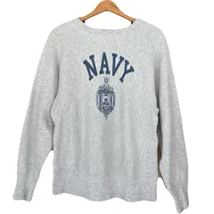 80s  champion リバースウィーブ　NAVY スウェット　ビンテージ