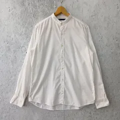 新品 タグ付き 23区 シャツ ブラウス ノーカラー 長袖 白色 ホワイト 40 wx-eh-283.jpg